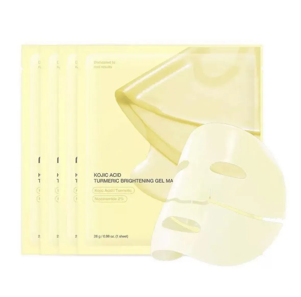 Kojic Acid Turmeric Brightening Gel Mask 曲酸薑黃亮白凝膠面膜🌻