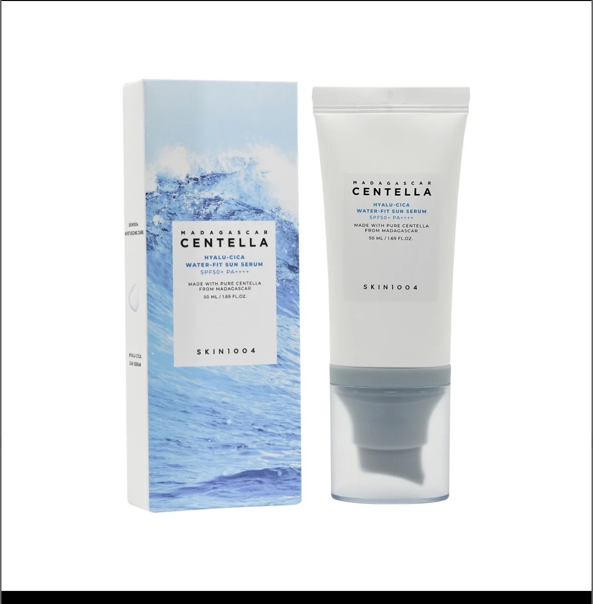 🌿SKIN1004 積雪草玻尿酸水感防曬精華 SPF50+ PA++++ 做完儀器療程 韓國🇰🇷大熱品牌💥香港直銷代理🏆 溫和防曬!