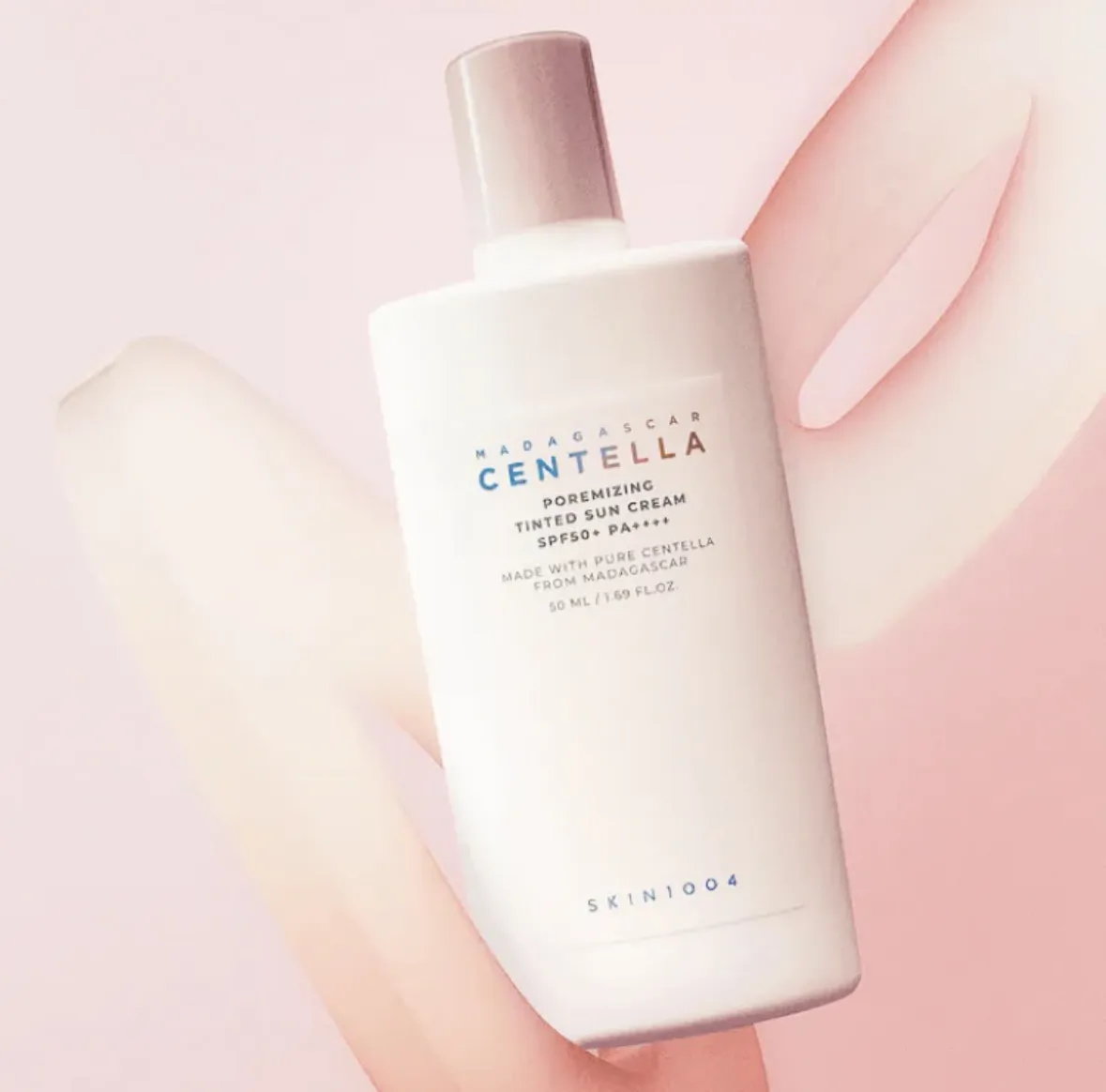 SKIN1004 马达加斯加积雪草毛孔调色防晒霜 50ml