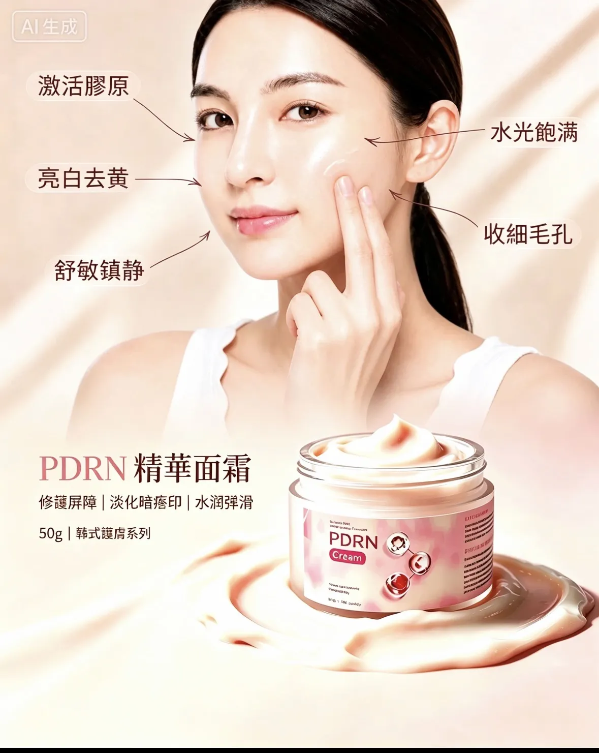 ✨ISSUWEN PDRN粉紅維他命亮膚安瓶精華 35ml