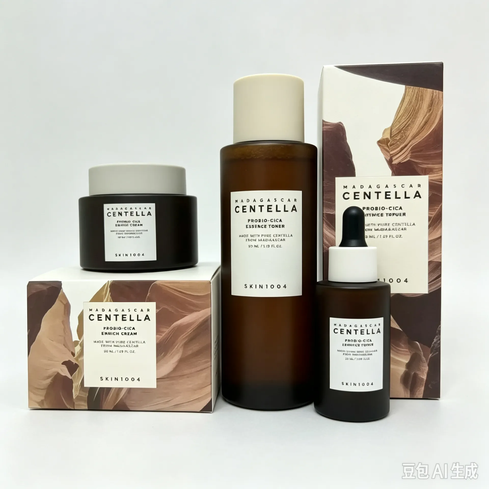 半價$498 SKIN1004 積雪草3件套｜（原價$996）採用韓國大熱 💚馬達加斯加積雪草益生菌護膚成份套裝